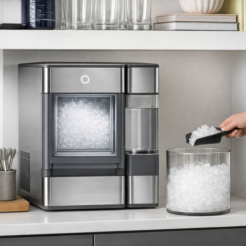 GE Profile™ Opal™ Nugget Ice Maker + Side Tank, Stainless Steel, 33lbs Daily Ice