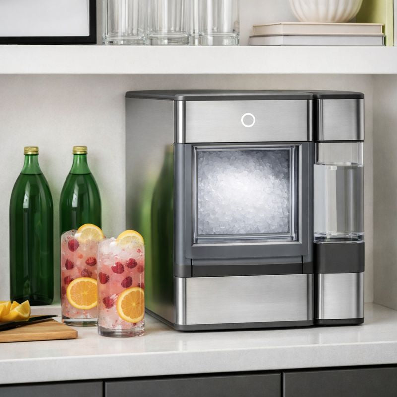 GE Profile™ Opal™ Nugget Ice Maker + Side Tank, Stainless Steel, 33lbs Daily Ice