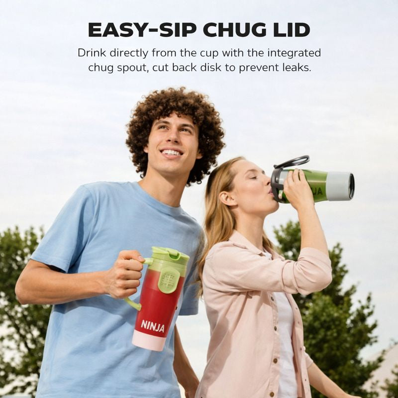 Ninja BlendBoss Blender, Personal Blender, Smoothies, Frozen Drinks, Travel Tumbler with LeakProof Lid, 26 Oz