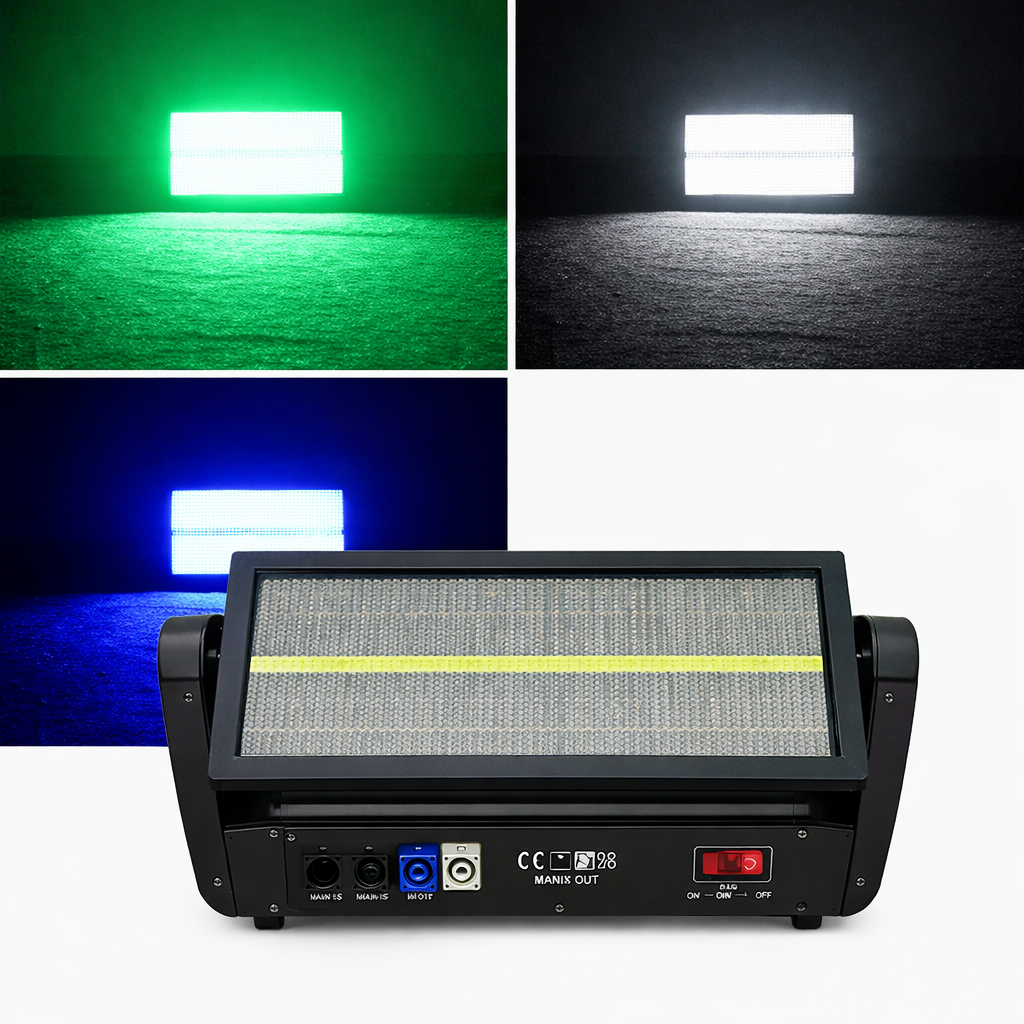 400W Moving Head Strobe Light with 12+12 Section Led RGBW Shaking Flash Wash Effect for Club Stage