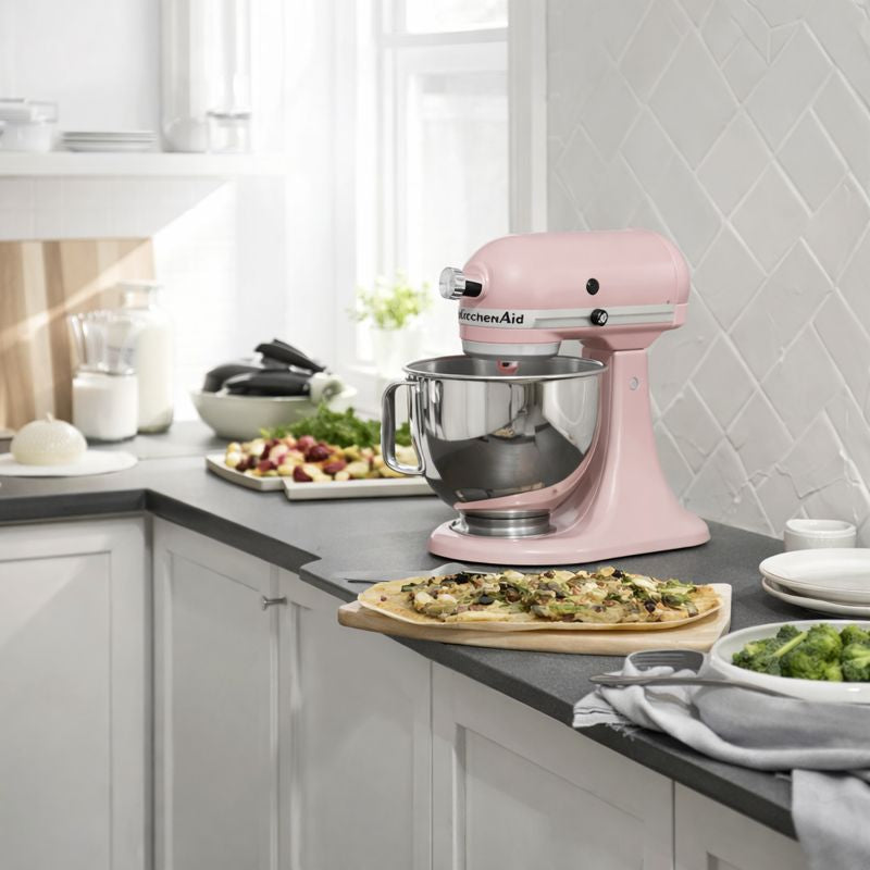 KitchenAid Artisan Series 5-Quart Tilt-Head Stand Mixer, Dried Rose, KSM150PS