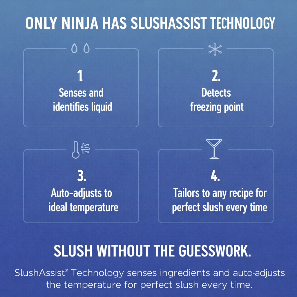 Ninja SLUSHi Max, XXL Smart Frozen Drink Maker, 6 Programs, Party-Sized 150oz