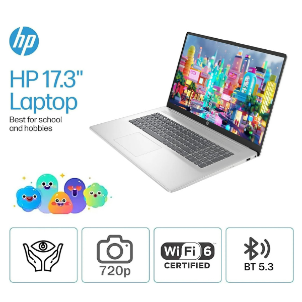 HP 17.3" HD+ Touchscreen Laptop Computer