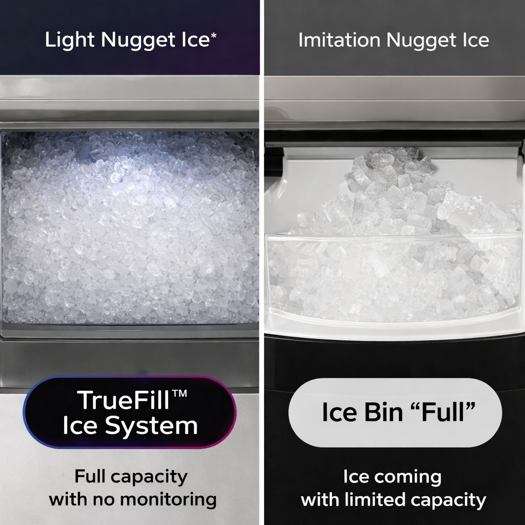 GE Profile™ Opal™ Nugget Ice Maker + Side Tank, Stainless Steel, 33lbs Daily Ice